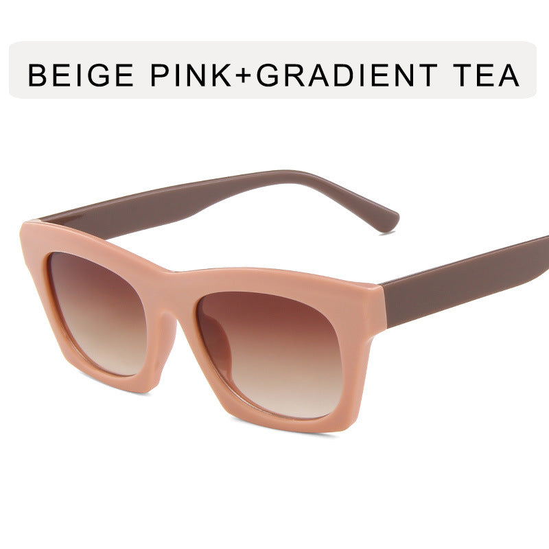 Wholesale PC Square Frame Women's Sunglasses